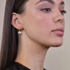 Culturesse Morley Gold Vermeil Bee Drop Earrings