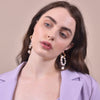 Culturesse Vesna Freshwater Pearl Hoop Earrings