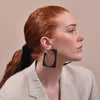 Culturesse Alia Geo Oversized Statement Earrings