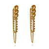 Culturesse Elektra Diamante Chain Drop Earrings
