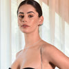 Culturesse Arjean Solid Silver Wide Hoop Earrings