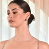 Culturesse Arjean Solid Silver Wide Hoop Earrings