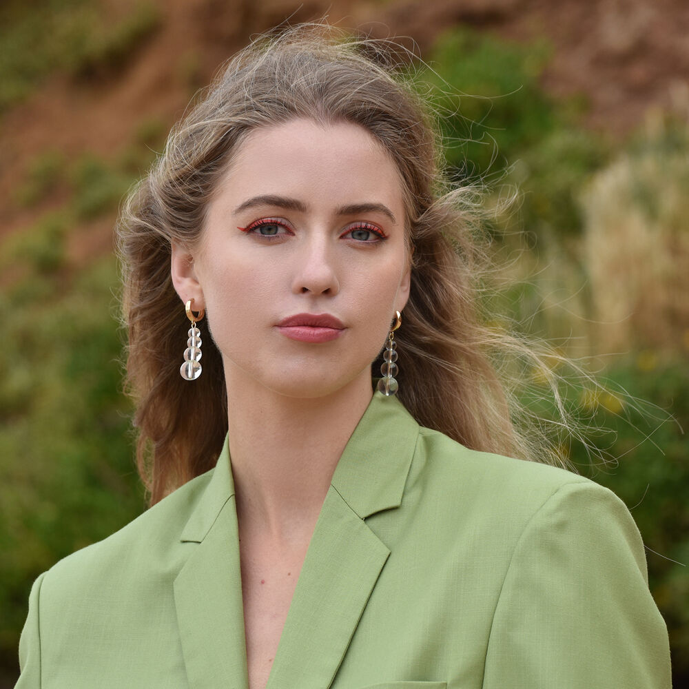 Culturesse Chantel Clear-minded Earrings