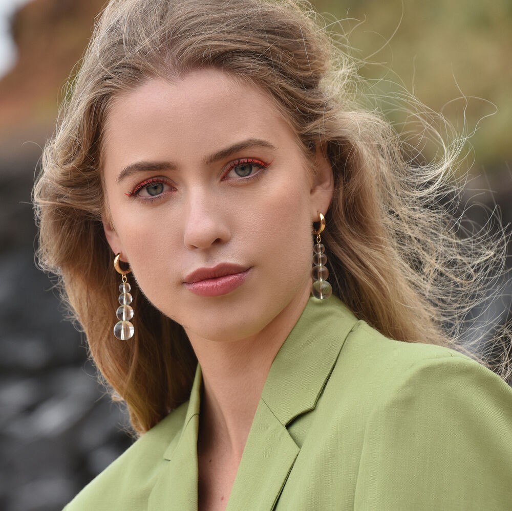 Culturesse Chantel Clear-minded Earrings