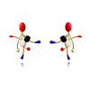 Culturesse Margot Born Unique Artsy Statement Earrings