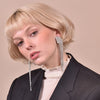 Culturesse Emilio Crystal Diamante Earrings