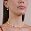 Culturesse Ada Dainty Pearl Drop Earrings