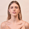 Culturesse Naomi Gold Shell Earrings
