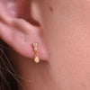Culturesse Pia Gold Filled Dainty Drop Earrings