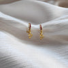 Culturesse Lois Gold Filled Snake Drop Earrings