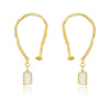 Culturesse Echo Artsy Ear Frame Earrings