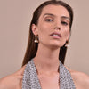 Culturesse Esmee Freshwater Pearl Hoop Earrings