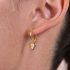Culturesse Kimi Dainty Heart Drop Earrings