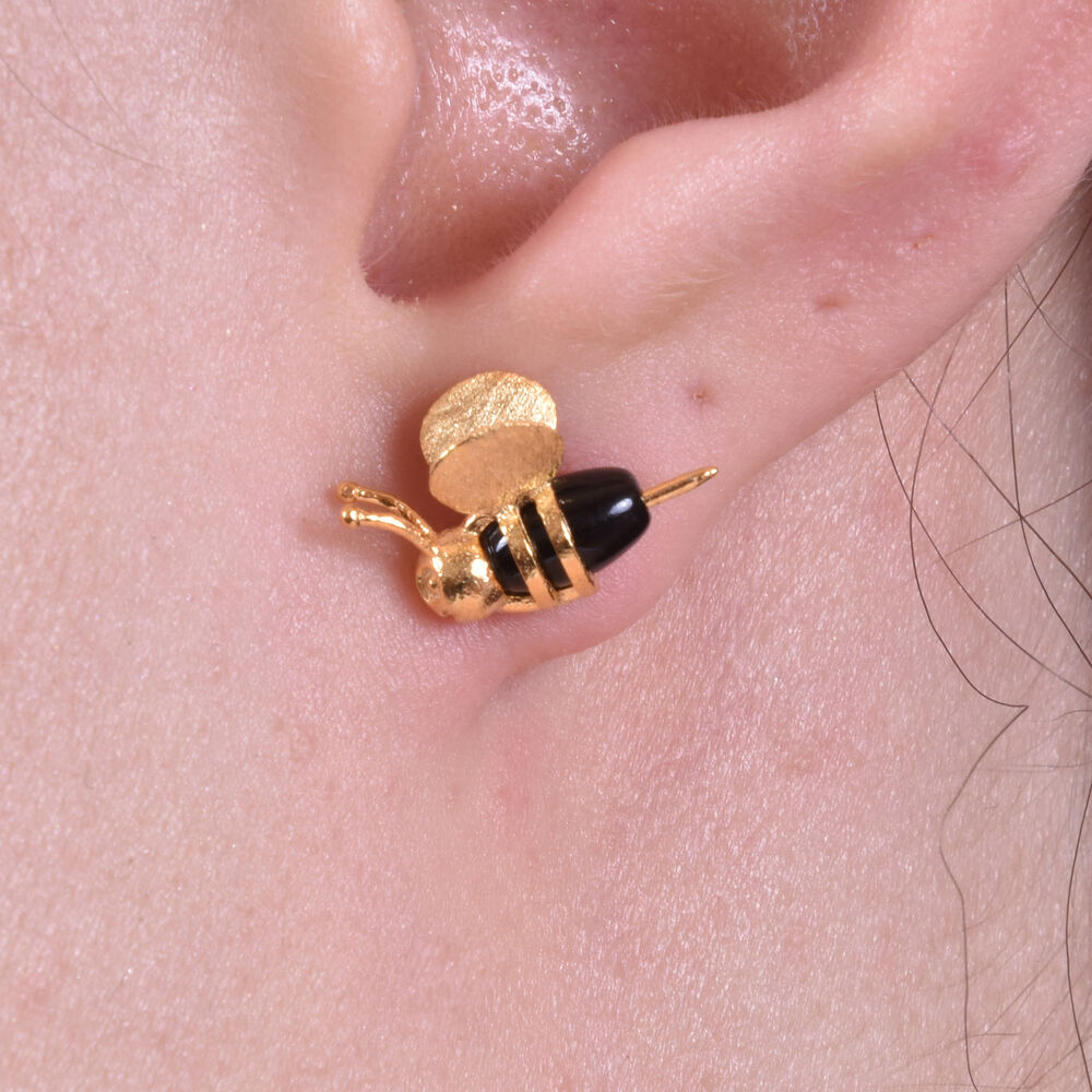 Culturesse Honey Dripping Mismatching Earrings