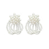 Culturesse Vivienne Runway Pearl Splendid Earrings
