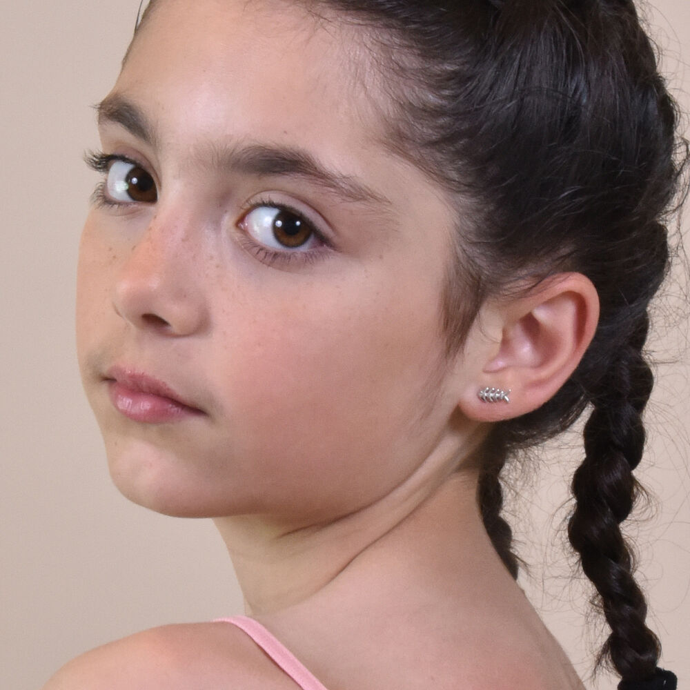 Culturesse Little Fishbone Earrings