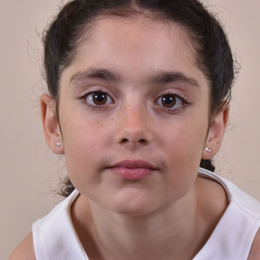 Culturesse Little Silver Heart Set Earrings