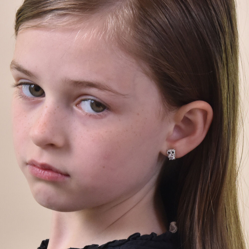 Culturesse Little Owl Earrings