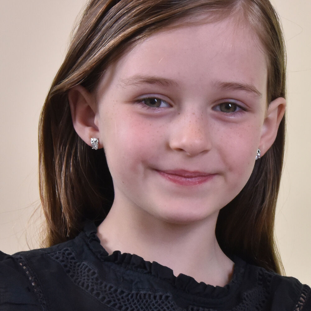 Culturesse Little Owl Earrings