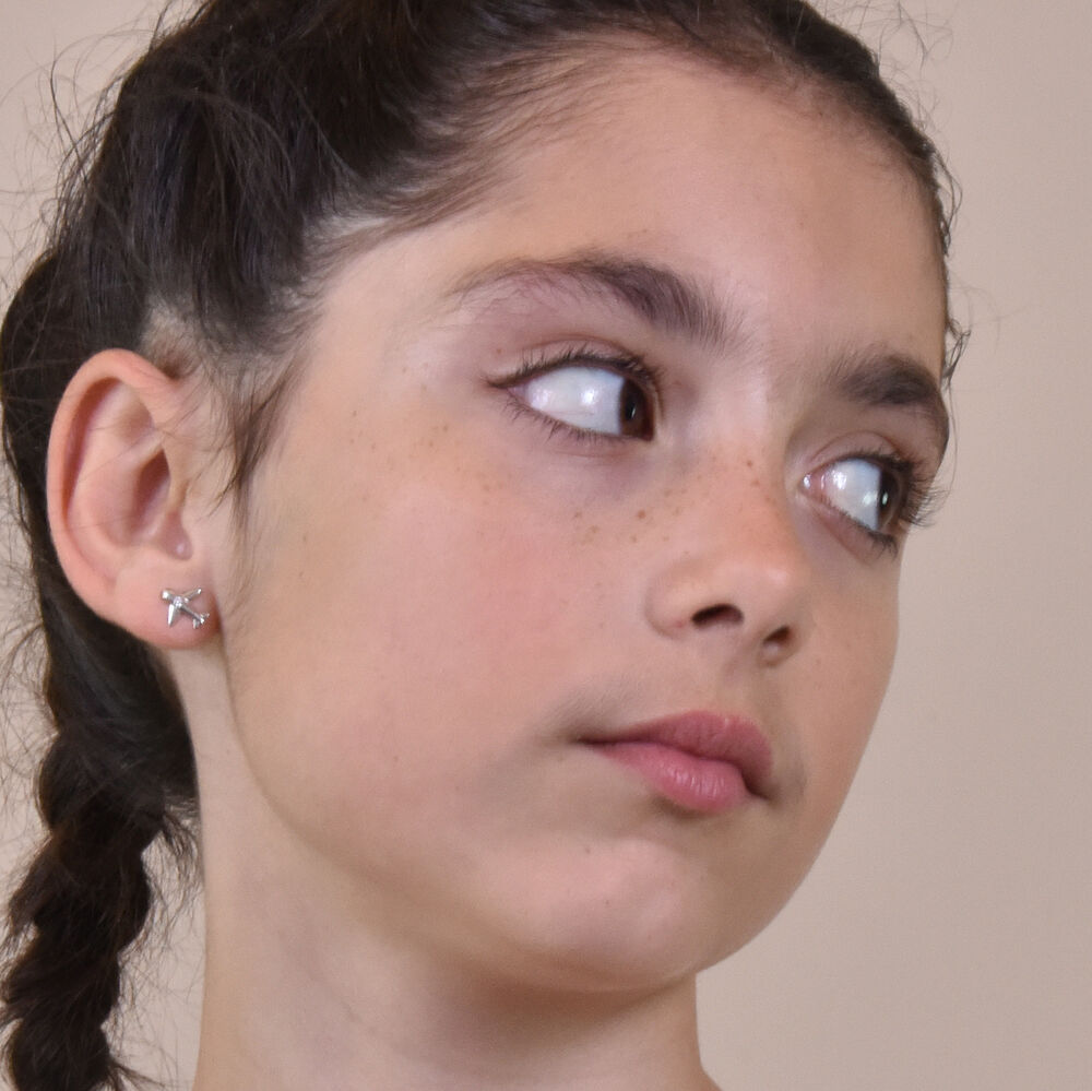 Culturesse In The Air Dainty Silver Earrings