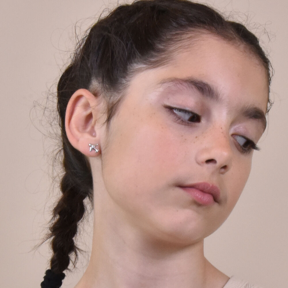 Culturesse In The Air Dainty Silver Earrings