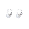 Culturesse Pearl Rhindeer Earrings