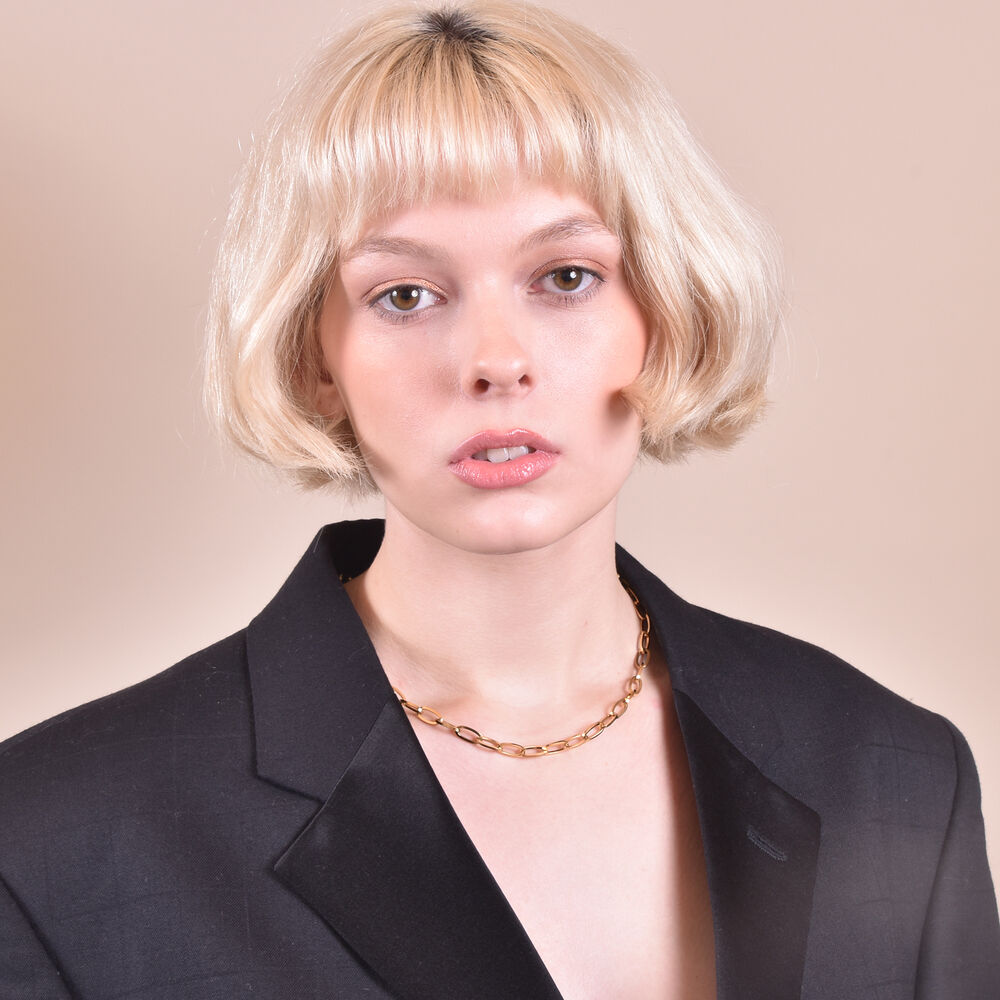 Culturesse Andy Gold Chain Necklace