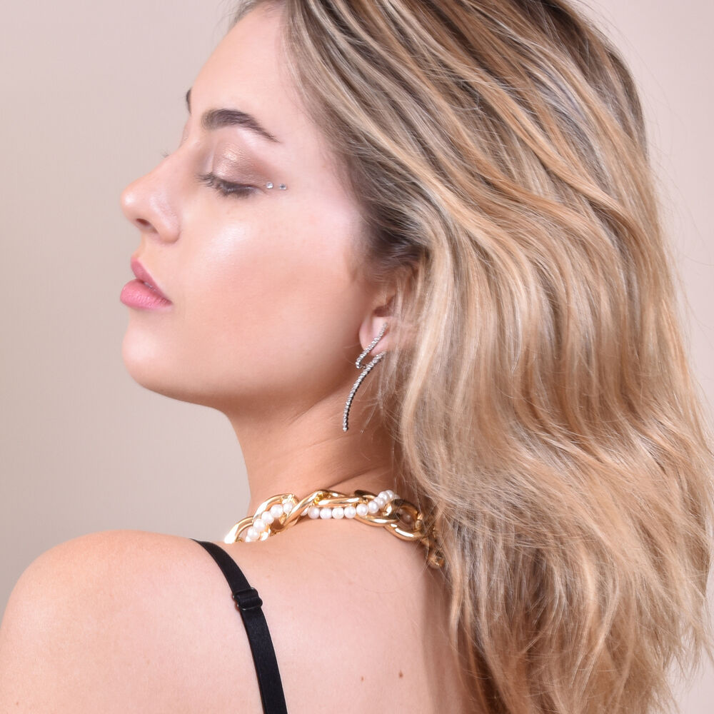 Culturesse Aviana Fine Twist Earrings