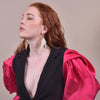 Culturesse Laurissa Luxury Pearl Tassel Earrings