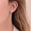 Culturesse Preity Mismatching Climber Earrings