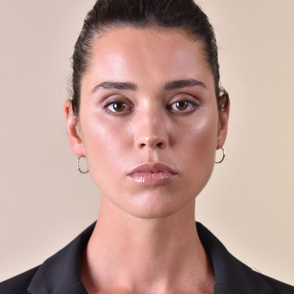 Culturesse Original Silver Everyday Hoop Earrings