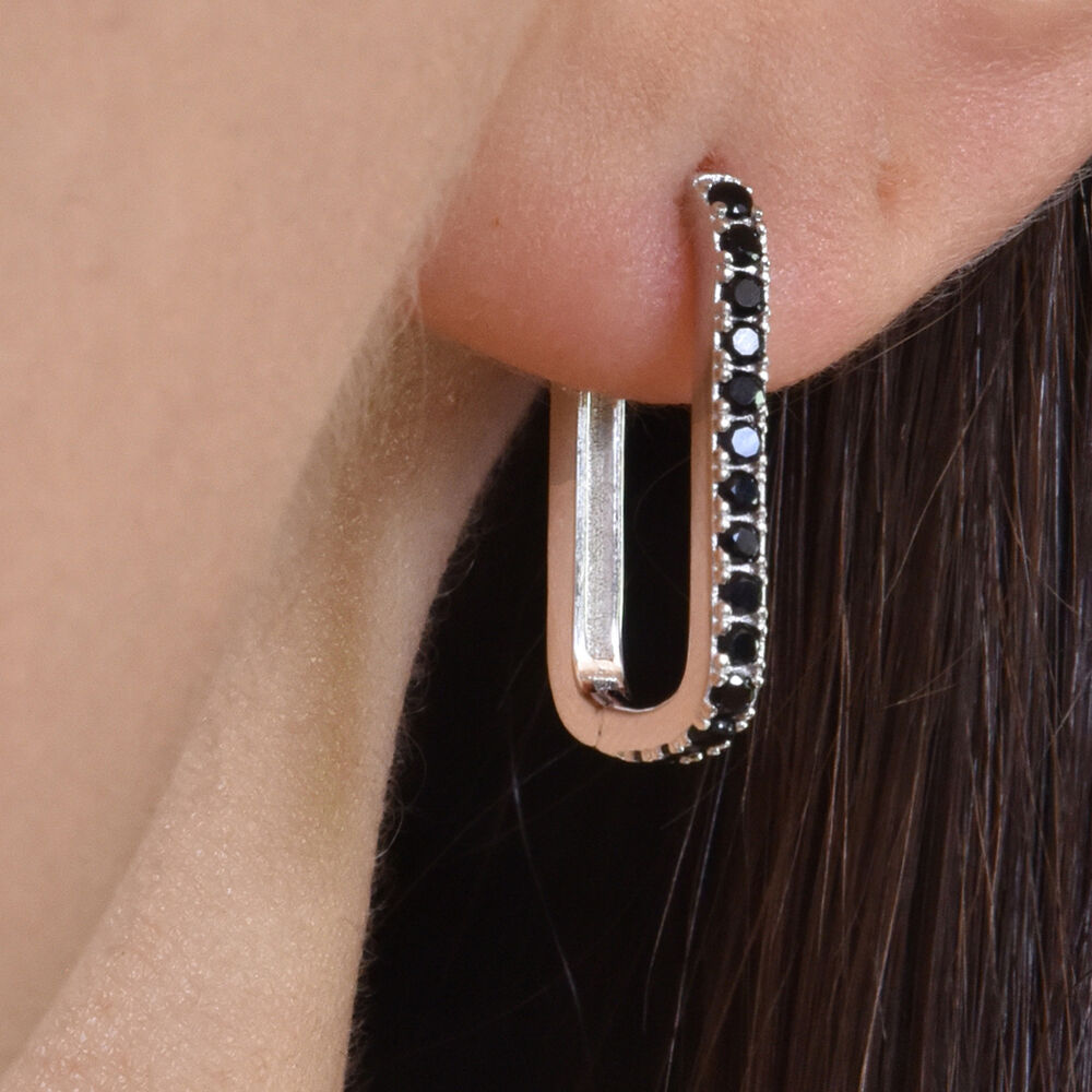 Culturesse Kendra Dainty Silver Huggie Earrings