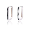 Culturesse Kendra Dainty Silver Huggie Earrings