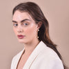 Culturesse Ines Vintage Pearl Climber Earrings