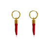 Culturesse Harper Fashionista Chilli Drop Earrings