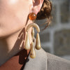 Culturesse Soft Echo Resin Drop Earrings