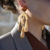 Culturesse Soft Echo Resin Drop Earrings