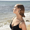 Culturesse Florian Shimmer Dangle Climber Earrings
