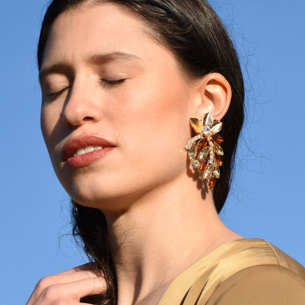 Culturesse Cecelia Dusk Glamour Earrings