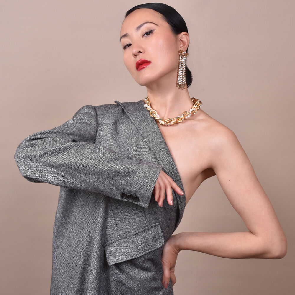 Culturesse Bright Night Crystal Diamante Earrings