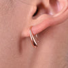 Culturesse Roxy Everyday Rose Gold Dainty Earrings