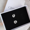 Culturesse Baby Georgia May Crystal Diamante Earrings