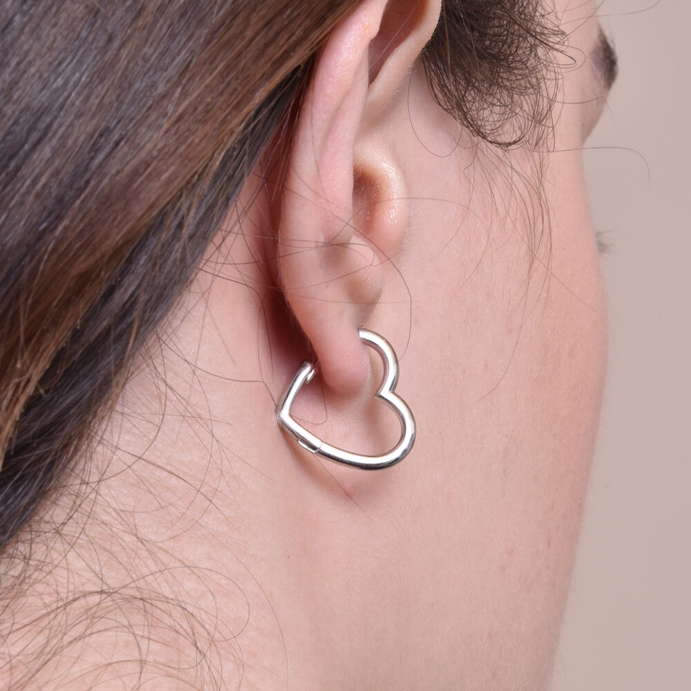 Culturesse Ayn Open Heart Earrings