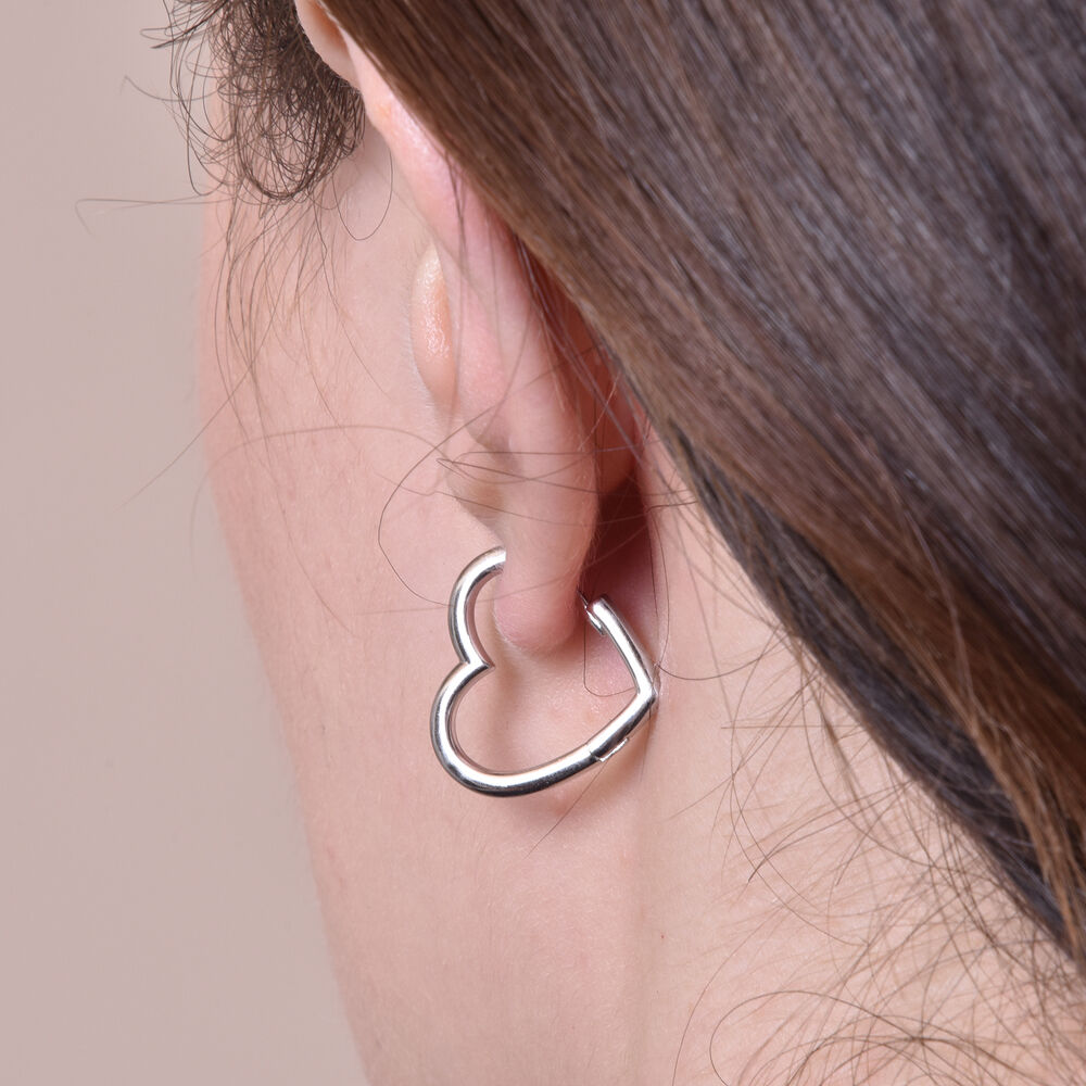 Culturesse Ayn Open Heart Earrings