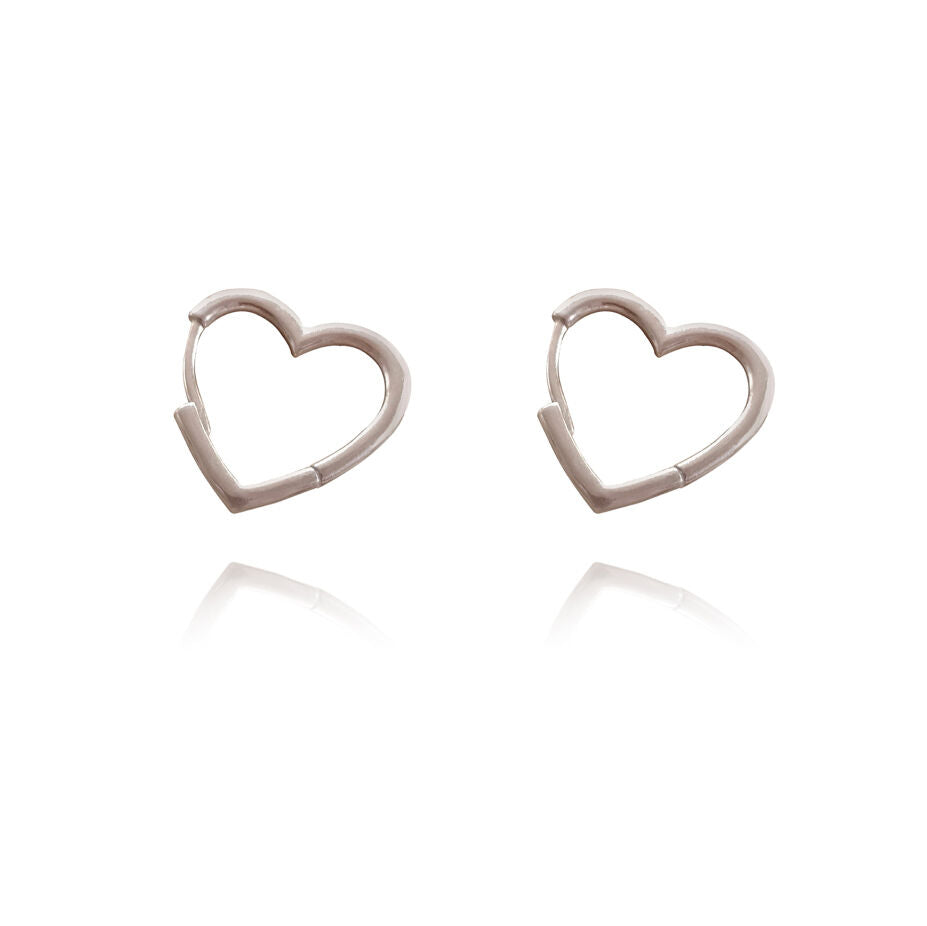 Culturesse Ayn Open Heart Earrings