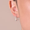 Culturesse Rae Everyday Silver Dainty Earrings