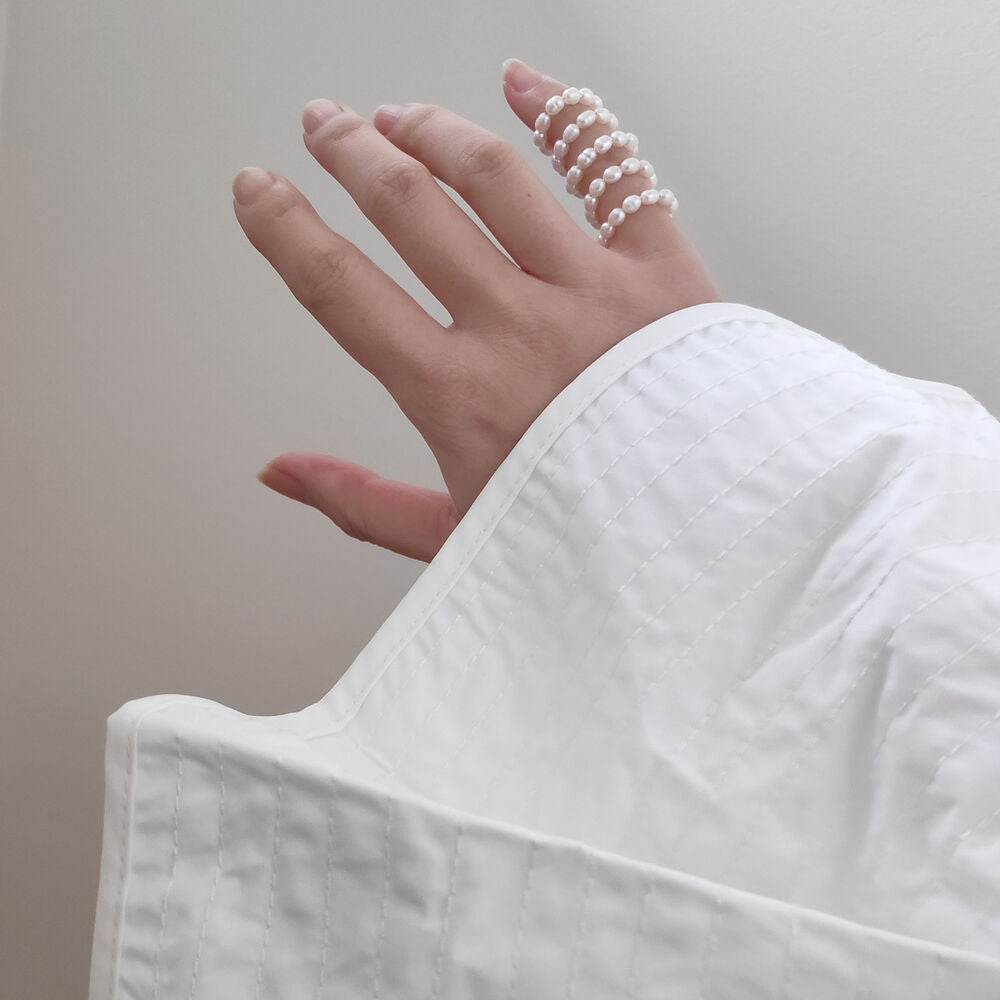 Culturesse Mridu Freshwater Pearl Cuff Earrings