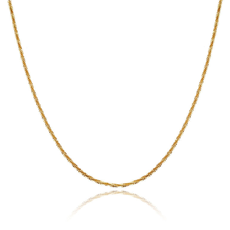 Culturesse Issey 18K Gold Spine Chain Necklace