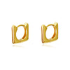 Culturesse New Frame of Mind Huggie Earrings (Gold)
