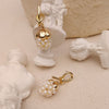Culturesse Linnet Pearl Bouquet Mismatching Earrings